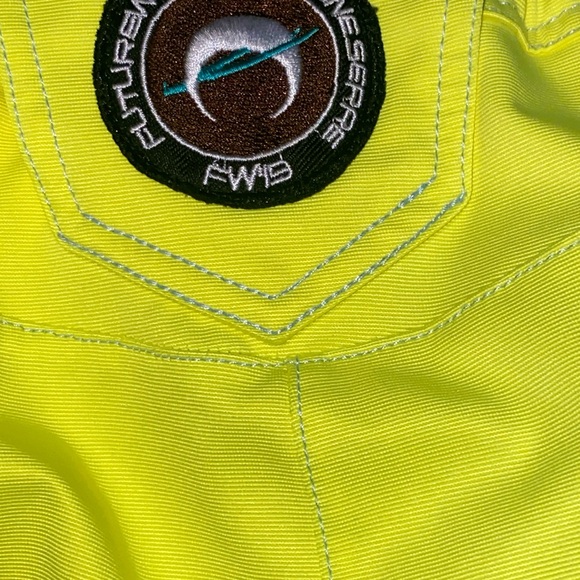 Marine Serre Yellow Moiré Radiation Neon Trouser Size M - Picture 6 of 7